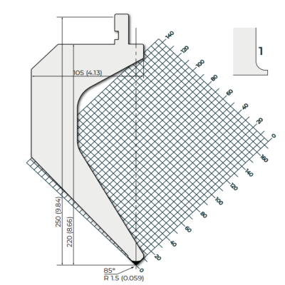 press brake punch